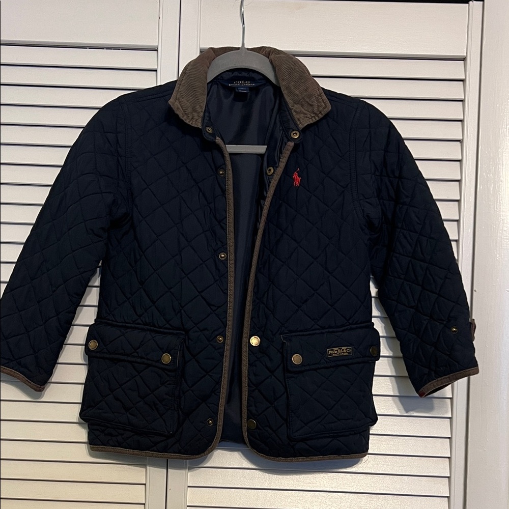 Polo by Ralph Lauren Black Quilted Kids Jacket